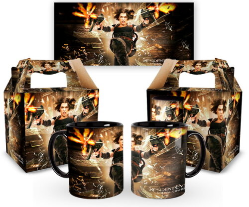 Caneca Personalizada Resident Evil Capítulo Final + Caixinha