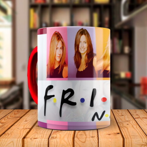 Caneca Personalizada Série Friends com Nome