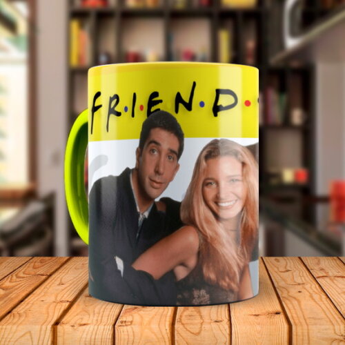 Caneca Personalizada Série Friends com Nome