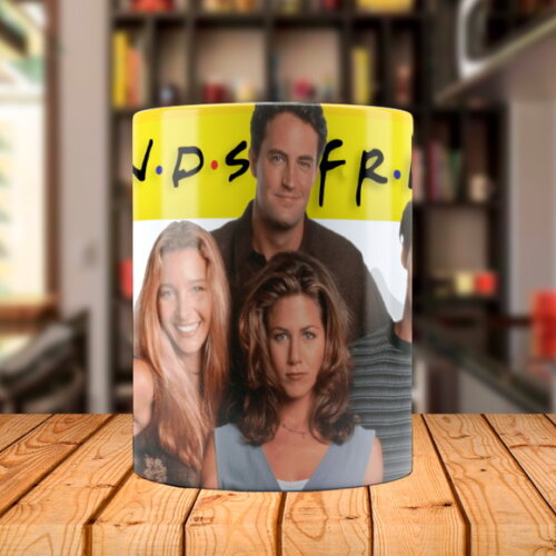 Caneca Personalizada Série Friends com Nome