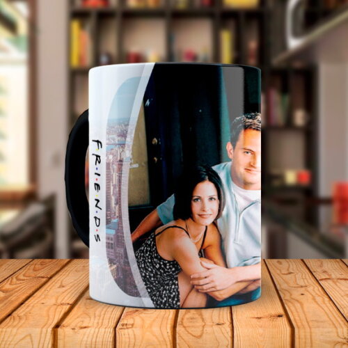 Caneca Personalizada Série Friends com Nome