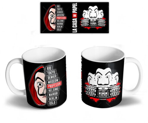 Caneca Personalizada Série La Casa de Papel