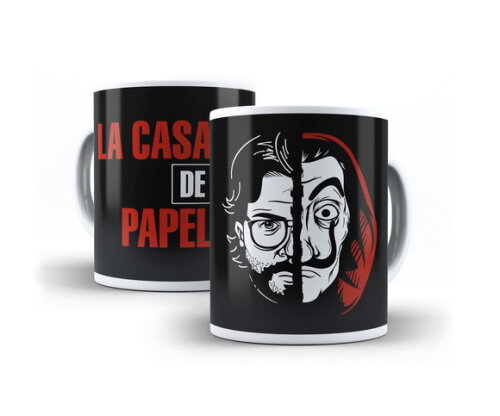 Caneca Personalizada Série La Casa De Papel #03