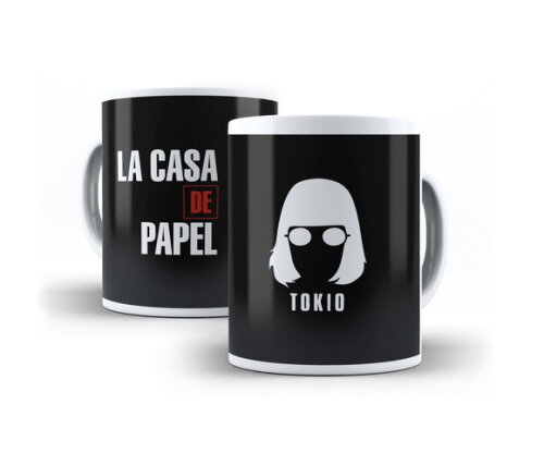 Caneca Personalizada Série La Casa De Papel #09