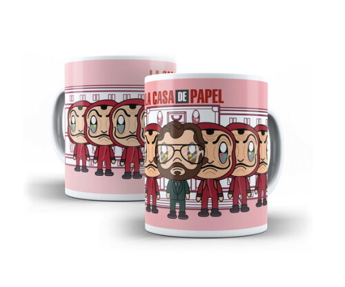 Caneca Personalizada Série La Casa De Papel #02