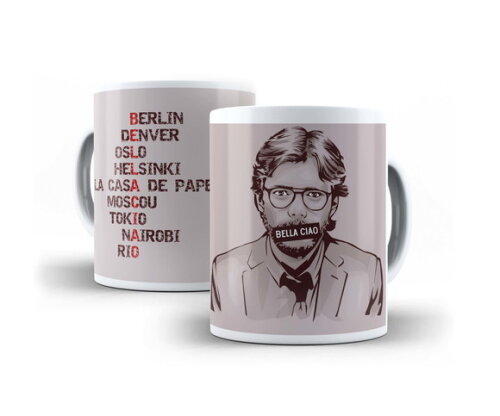 Caneca Personalizada Série La Casa De Papel Professor #05