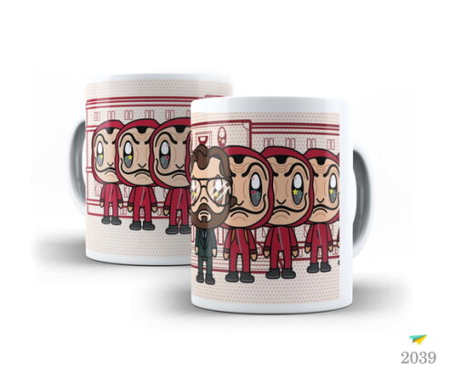 Caneca Personalizada Série La Casa De Papel #16