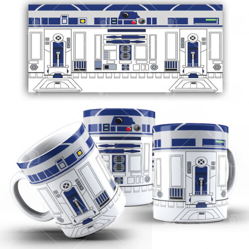 Caneca Personalizada Star Wars R2d2 + Caixinha