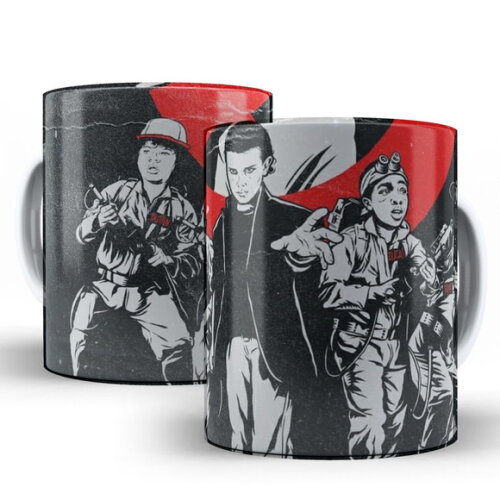 Caneca Personalizada Stranger Things + Kit #12.2