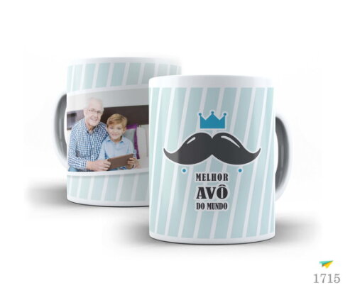 Caneca Personalizada Te Amo Vovô + Caixinha