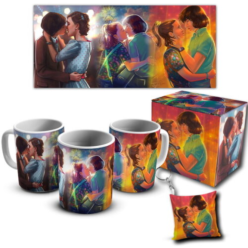 Caneca Personalizada Stranger Things Mike Eleven + KIT #14.2