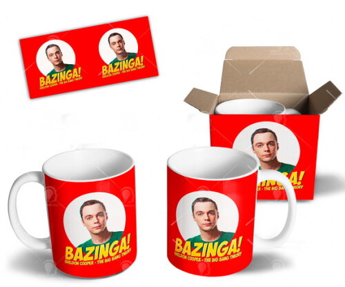 Caneca Personalizada The Big Bang Theory - Mod 001