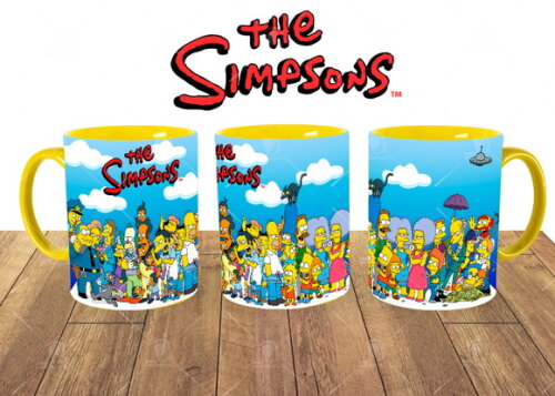 Caneca Personalizada The Simpsons