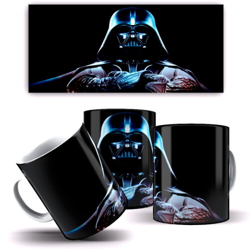 Caneca Personalizado Star Wars Darth Vader + Caixinha!