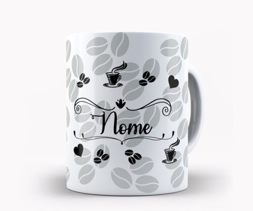 Caneca Pilates com nome + Caixinha