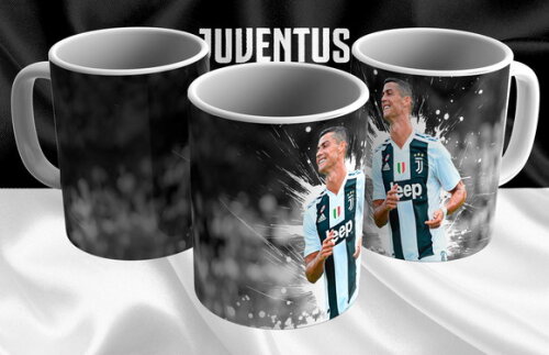 Caneca porcelana personalizada Cr7 Ronaldo Juventus #4!!!
