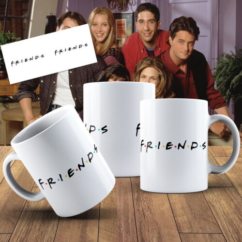 Caneca porcelana personalizada Friends #2