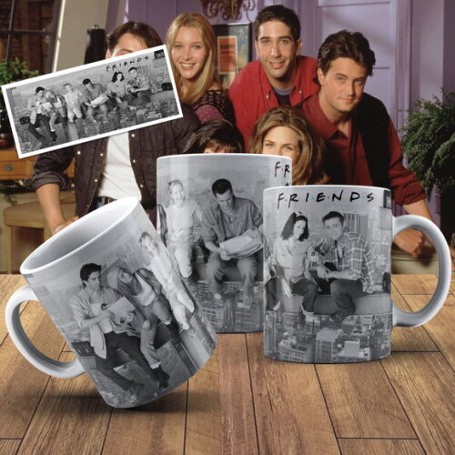 Caneca porcelana personalizada Friends #3