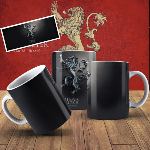 Caneca porcelana personalizada Game of Thrones +Cx #13