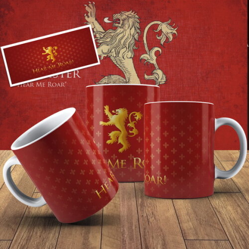 Caneca porcelana personalizada Game of Thrones +Cx #14