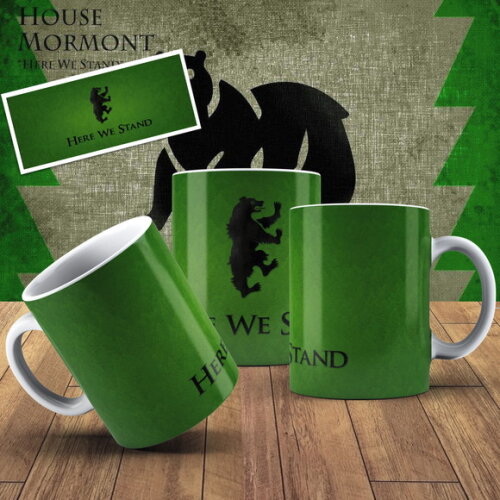 Caneca porcelana personalizada Game of Thrones +Cx #15