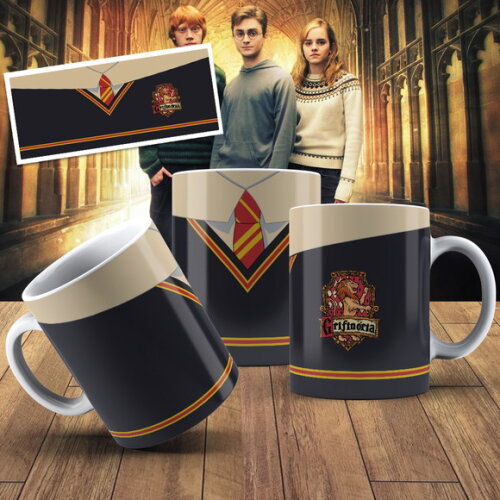 Caneca porcelana personalizada Harry Potter #1