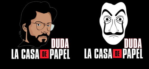 Caneca porcelana personalizada La Casa de Papel #3