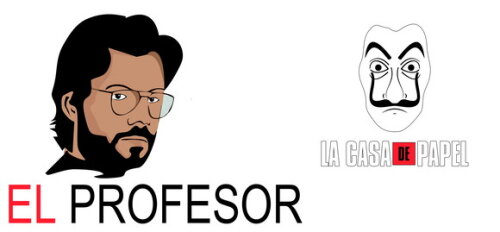 Caneca porcelana personalizada La Casa de Papel #5