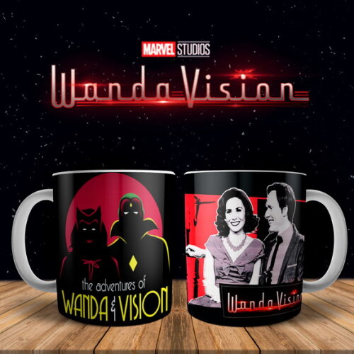 Caneca Porcelana Série WandaVision