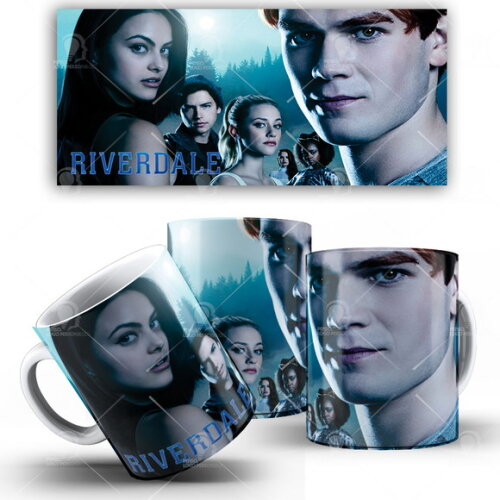 Caneca Riverdale Série seriado + Caixinha MOD 002