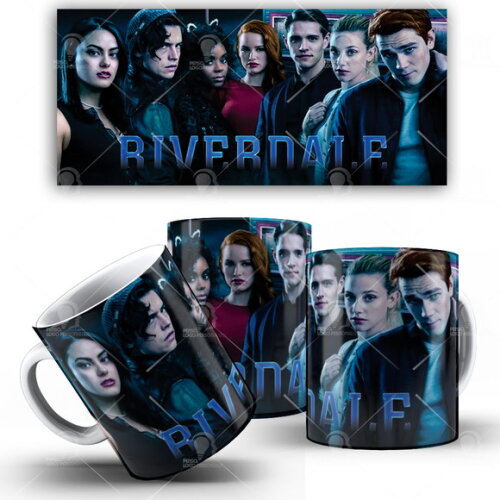 Caneca Riverdale Série seriado + Caixinha MOD 001