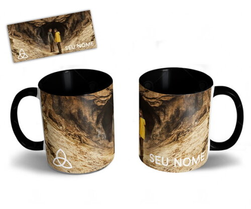Caneca Série Dark Jonas e Martha Personalizada com Nome