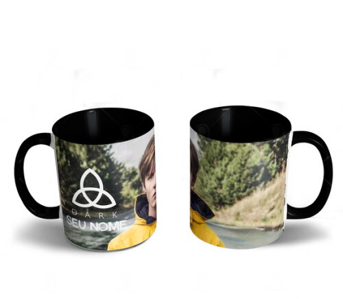 Caneca Série Dark Netflix Jonas Personalizada com Nome
