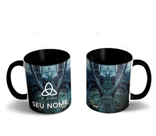 Caneca Série Dark Trinqueta Personalizada com Nome