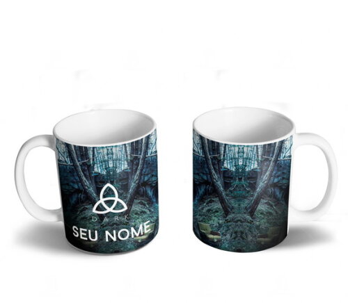Caneca Série Dark Trinqueta Personalizada com Nome