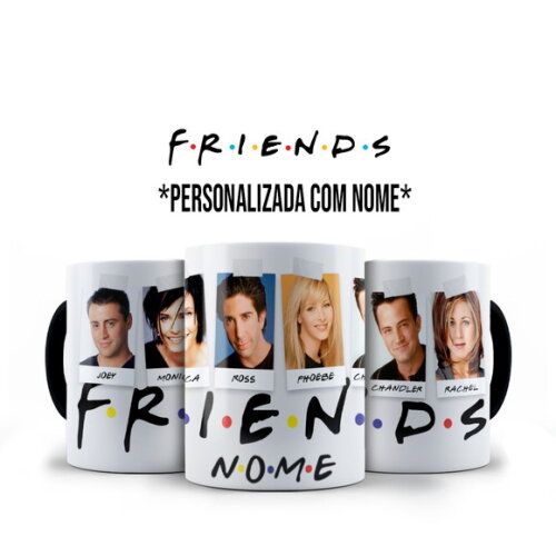 Caneca Série Friends Personalizada com Nome