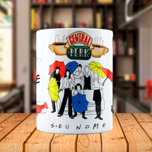 Caneca Série Friends Personalizado com Nome
