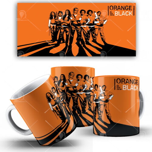Caneca Série Orange Is the New Black + Caixinha Mod 002