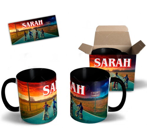 Caneca Série Stranger Things Netflix com Nome - Mod 002