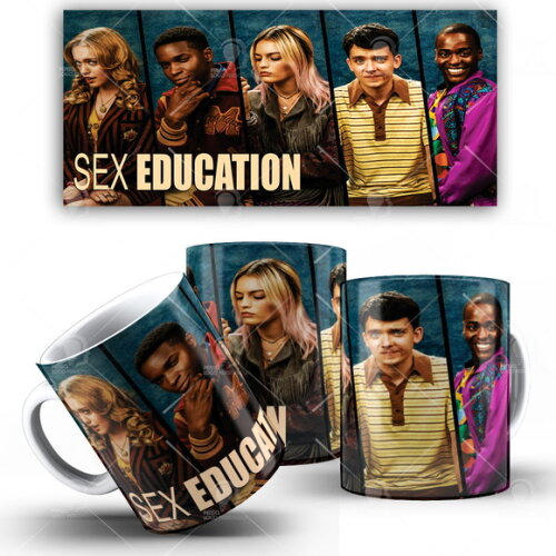 Caneca Sex Education Série Netflix + Caixinha MOD 001
