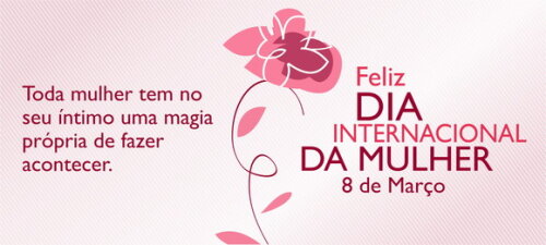 Kit 10 Canecas - Dia Internacional da Mulher 8 de Março