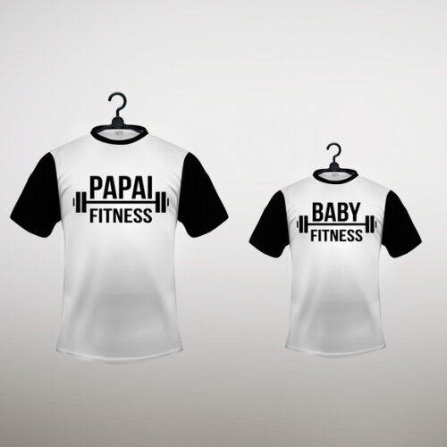 Kit 2 Camisetas Pai E Filho Vários Modelos - Mod 002