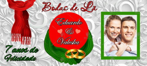 Kit 2 Canecas Mágica Bodas de Lã com Foto + Caixinha
