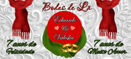 Kit 2 Canecas Mágicas Bodas de Lã + Caixinha