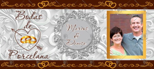 Kit 2 Canecas Mágicas Bodas de Porcelana com Foto + Caixinha