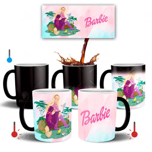 Kit Mágico personalizado Boneca Barbie - Mod 002