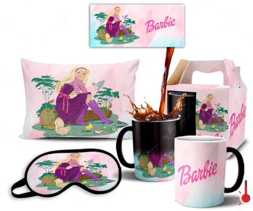 Kit Mágico personalizado Boneca Barbie - Mod 002