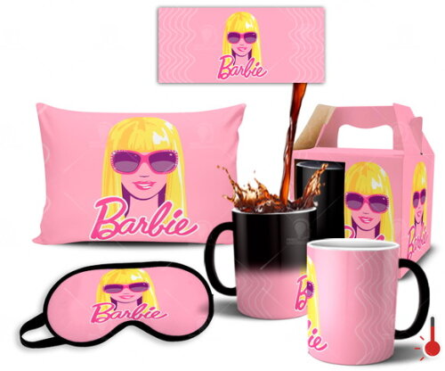 Kit Mágico personalizado Boneca Barbie - Mod 006