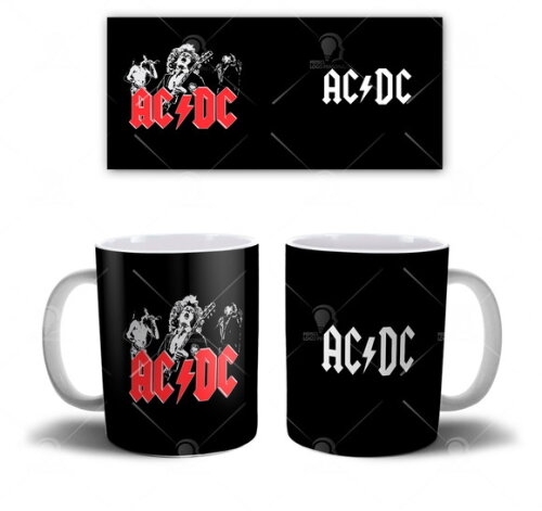 Kit Personalizado Banda ACDC Rock ac/dc- Mod 0003