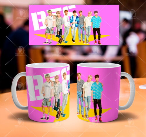 Kit personalizado Banda BTS Kpop - Mod 001